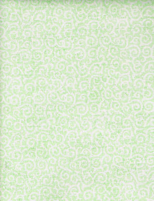 1-116.jpg Small Off-White Scroll on a Light Mottled Green Background Wallpaper CJ2878 - Image 1