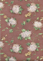 Purple and Pink Hydrangeas on a Purplish  Brown Backgrond Wallpaper -IA790826