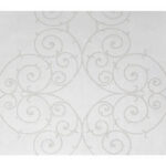 Ironwork Scroll Dado Paintable Texture Architectural Wallpaper Dado  9328