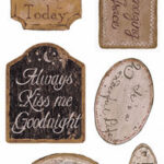 Home Sweet Home Wallpaper Accent Signs  CT1977M   7 Signs in all
