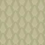 York Brandywine Neoclassical Leaf Light Green Wallpaper per Double Roll  GL4700