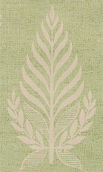 York Brandywine Neoclassical Leaf Light Green Wallpaper per Double Roll  GL4700 - Image 2