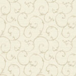 Nantucket Small Decorative Scroll Wallpaper in Parchment by York  NK2149