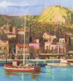 Mediterranean Port Wallpaper Border   TS38007B - Image 2