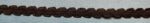 5 Yards 3/8" Black Rounded Ric Rac Look Trim 13956 - Image 2