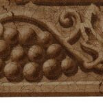 Grapes and Leaves Border in Browns - Raymond Waites - Imperial - 30662590