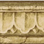 Architectural Border in Browns and Cream - Corerstone - PL013135B