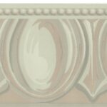 Egg and Dart Border in Tans and Greys - York - JS9385B