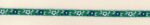 5 Yards 3/8" Greens, Blue, White on Green Floral Jacquard Trim 83507-6