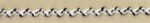 5 Yards 1/2" Brown and White Chenille Ric Rac Trim 27621B - Image 2
