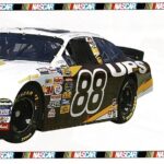 Dale Jarrett - #88 - 2004 Nascar Wallpaper Border - UPS - Vintage - 16135