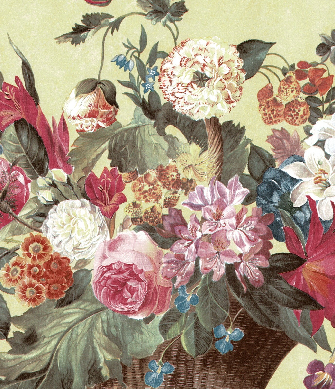 57-1216.jpg Basket of Florals Border - Sunworthy - 107218 - Image 1