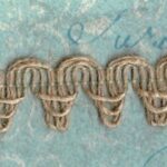 5 Yards 1" Natural Jute Woven Trim 11524