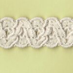 5 Yards 3/4" Natural Woven Gimp Trim 46455