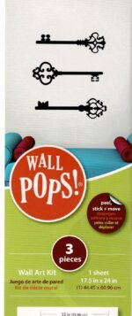 Keys to My Heart - 3 Pieces - Peel and Stick - Wallpops - WPK96850
