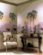 Elephant Walk Mural - 6' x 9' - Parkview - Brewster - 252-72010 - Image 2