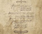 Chandelier Mural with Script - Wallquest - LB31706M - Image 3
