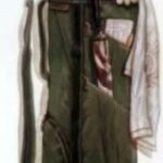 Carey Lind Golf Bag Wall Mural AC2998M Prepasted 14x46 Man Cave Wall Art York