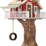 Red Treehouse Mural - York - 72" High x 52" Wide - KJ0340M
