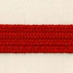 5 Yards 1/4" Red Flat Ribbon Trim B01257