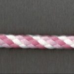 5 Yards 3/16 Variegated Pink and White Cording Trim 27889P