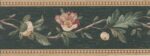Flowers in Bloom on Meandering Vine Border - Warner - VER7011