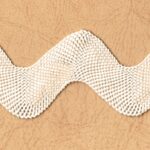 5 Yards 9/16" Creamy White Ric Rac Trim 21267