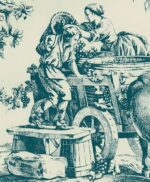 Seasons Classic Vintage Toile - York - Teal, Cream - AF2004 - Image 2