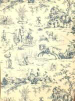 Seasons Classic Vintage Toile - York - Teal, Cream - AF2004 - Image 4