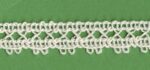 5 Yards 1/2" Natural Scalloped Lace Trim 41169