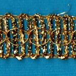 5 Yards 1/2" Metallic Gold Gimp Trim J125