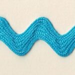 5 Yards 1/2" Light Blue Copenhagen Ric Rac Trim RR29