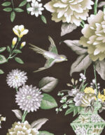 York Williamsburg II Lightfoot Garden Wallpaper, Deep Brown,   WL8658 - Image 3