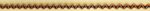 5 Yards 1/4" Orange and Black Ric Rac Trim 19884 - Image 2