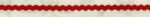 5 Yards 3/8" Red Elastic Ric Rac Trim 45616R - Image 2