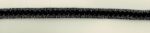 5 Yards 7/16" Black, Antique Silver Gimp Trim 12080 - Image 2