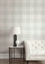 Checkered Wallpaper in Greys from Wallquest TL30408 - Image 2
