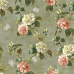 Floral Trail Wallpaper Paris by Studio 465 from Wallquest RS71004