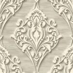 Ogee Wallpaper from 3D Classical by Wallquest DS60307