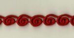 5 Yards 3/8" Bright Red Loops Trim 900-00405