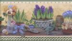 Florals in Pots Gardener's Shelf Border - Rosedale - ACB46024