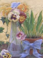 Florals in Pots Gardener's Shelf Border - Rosedale - ACB46024 - Image 2
