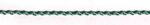 5 Yards 3/8" Tarragon Green, Green, White Wrapped Ric Rac Trim 27632G - Image 2