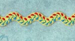 5 Yards of 1/2" Ric Rac Trim Yellow, Blue, Green, Red 11471Y - Image 2