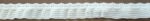 5 Yards 5/8" White Elastic Gathered Curtain Looking Trim 47188 - Image 2