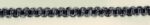 5 Yards 9/16" White, Navy Filled Block Chain Trim 47101 - Image 2