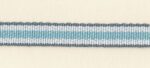 5 Yards 3/8" Blue, White, Grey Stripe Trim 82387