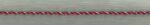 5 Yards 5/32" Fuchsia and Rainbow Foil Twist Cord Trim I1MR2-FP - Image 2