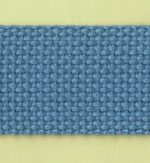 5 Yards 1 1/2" Light Copenhagen Blue Flat Cotton Webbing Trim 82494