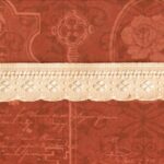 5 Yards 11/16" Cream Embroidered, Scalloped Trim 82103